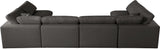 Plush Velvet Modular Sectional Sofa - Cloud-Like Comfort with Overstuffed Cushions & Custom Style