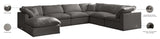Plush Velvet Modular Sectional Sofa - Cloud-Like Comfort with Overstuffed Cushions & Custom Style