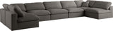 Plush Velvet Modular Sectional Sofa - Cloud-Like Comfort with Overstuffed Cushions & Custom Style