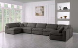 Plush Velvet Modular Sectional Sofa - Cloud-Like Comfort with Overstuffed Cushions & Custom Style