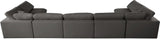Plush Velvet Modular Sectional Sofa - Cloud-Like Comfort with Overstuffed Cushions & Custom Style
