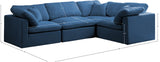 Plush Modular Sectional - Customizable Luxury Seating with Cloud-Like Comfort and Contemporary Style