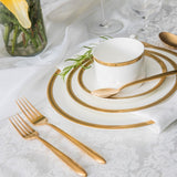 Velo Brushed Gold 5pc Place Setting