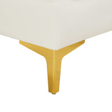 Alina Modular Corner Chair - Stylish Contemporary Design with Deep Channel Tufting for Comfort