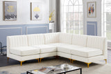 Alina Velvet Modular Sectional Sofa - Modern Deep Channel Tufting with Custom Configurations & Style