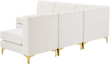Alina Velvet Modular Sectional Sofa - Modern Deep Channel Tufting with Custom Configurations & Style