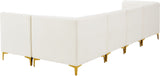 Alina Velvet Modular Sectional Sofa - Modern Deep Channel Tufting with Custom Configurations & Style