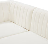Alina Velvet Modular Sectional Sofa - Modern Deep Channel Tufting with Custom Configurations & Style