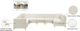 Alina Velvet Modular Sectional Sofa - Modern Deep Channel Tufting with Custom Configurations & Style