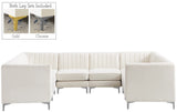 Alina Velvet Modular Sectional Sofa - Modern Deep Channel Tufting with Custom Configurations & Style