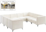 Alina Velvet Modular Sectional Sofa - Modern Deep Channel Tufting with Custom Configurations & Style
