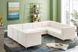 Alina Velvet Modular Sectional Sofa - Modern Deep Channel Tufting with Custom Configurations & Style