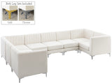 Alina Velvet Modular Sectional Sofa - Modern Deep Channel Tufting with Custom Configurations & Style