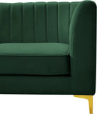 Alina Velvet Modular Sectional Sofa – Modern Deep Channel Tufting, Custom Configurations & Comfort