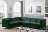Alina Velvet Modular Sectional Sofa – Modern Deep Channel Tufting, Custom Configurations & Comfort