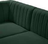 Alina Velvet Modular Sectional Sofa – Modern Deep Channel Tufting, Custom Configurations & Comfort