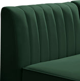 Alina Velvet Modular Sectional Sofa – Modern Deep Channel Tufting, Custom Configurations & Comfort