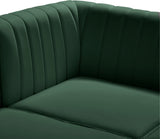 Alina Velvet Modular Sectional Sofa – Modern Deep Channel Tufting, Custom Configurations & Comfort