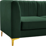 Alina Velvet Modular Sectional Sofa – Modern Deep Channel Tufting, Custom Configurations & Comfort