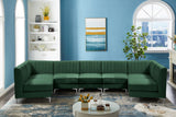 Alina Velvet Modular Sectional Sofa – Modern Deep Channel Tufting, Custom Configurations & Comfort