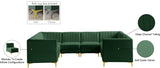 Alina Velvet Modular Sectional Sofa – Modern Deep Channel Tufting, Custom Configurations & Comfort