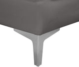 Alina Velvet Modular Sofa: Luxurious Deep Channel Tufting for Modern Comfort and Custom Configurations