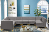 Alina Velvet Modular Sectional Sofa – Elegant Deep Channel Tufting, Custom Configurations & Comfort