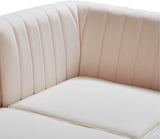 Alina Modular Corner Chair - Stylish Contemporary Design with Deep Channel Tufting for Comfort
