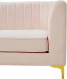 Alina Modular Corner Chair - Stylish Contemporary Design with Deep Channel Tufting for Comfort