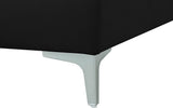 Julia Modular Corner Chair - Cozy Velvet Seating with Custom Gold & Chrome Legs for Modern Living Spaces
