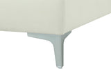 Julia Modular Corner Chair - Cozy Velvet Seating with Custom Gold & Chrome Legs for Modern Living Spaces