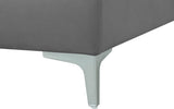 Julia Modular Corner Chair - Cozy Velvet Seating with Custom Gold & Chrome Legs for Modern Living Spaces