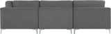 Julia Velvet Modular Sectional Sofa - Stylish, Customizable Comfort for Contemporary Living Spaces