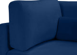 Julia Modular Corner Chair - Cozy Velvet Seating with Custom Gold & Chrome Legs for Modern Living Spaces