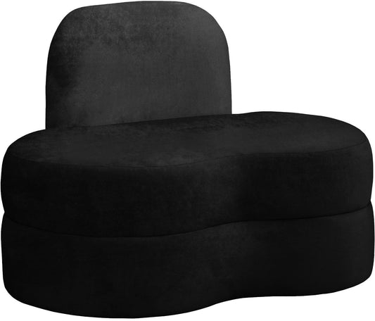 Mitzy Velvet Chair - Elegant Kidney-Shaped Design for Contemporary Spaces, Perfect for Relaxation