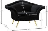 Lips Velvet Chair - Luxurious Boudoir-Inspired Design with Gold Metal Legs for Modern Living Spaces