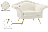 Lips Velvet Chair - Luxurious Boudoir-Inspired Design with Gold Metal Legs for Modern Living Spaces