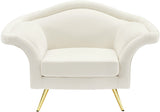 Lips Velvet Chair - Luxurious Boudoir-Inspired Design with Gold Metal Legs for Modern Living Spaces