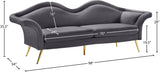 Lips Velvet Sofa - Stunning Contemporary Design with Elegant Gold Legs for Luxurious Living Room Style