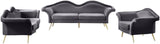Lips Velvet Sofa - Stunning Contemporary Design with Elegant Gold Legs for Luxurious Living Room Style