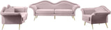 Lips Velvet Chair - Luxurious Boudoir-Inspired Design with Gold Metal Legs for Modern Living Spaces