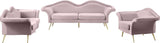 Lips Velvet Sofa - Stunning Contemporary Design with Elegant Gold Legs for Luxurious Living Room Style