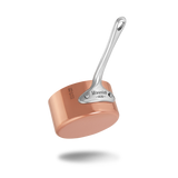 Mauviel M'MINIS Copper Sauce Pan With Stainless Steel Handle, 0.32-Quart