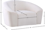 Riley Velvet Contemporary Chair - Elegant Design for Modern Living Spaces with Cloud-Like Comfort