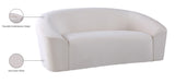 Riley Contemporary Loveseat in Soft Velvet - Modern Design for Stylish Living Rooms & Comfort