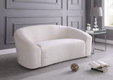 Riley Contemporary Loveseat in Soft Velvet - Modern Design for Stylish Living Rooms & Comfort