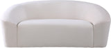 Riley Contemporary Loveseat in Soft Velvet - Modern Design for Stylish Living Rooms & Comfort