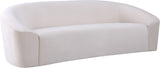 Riley Velvet Sofa - Modern Comfort with Sleek Design, Perfect for Living Rooms and Cozy Spaces
