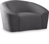 Riley Velvet Contemporary Chair - Elegant Design for Modern Living Spaces with Cloud-Like Comfort