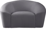 Riley Velvet Contemporary Chair - Elegant Design for Modern Living Spaces with Cloud-Like Comfort